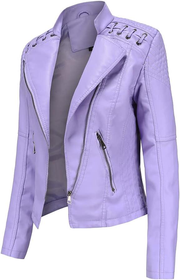 PU Leather Biker Jacket