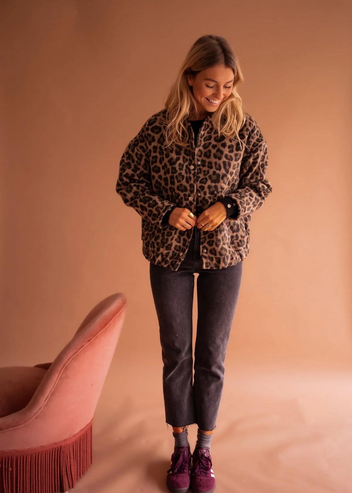 Leopard Print Jacket