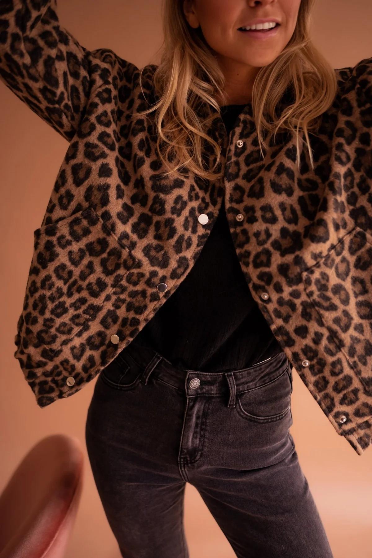 Leopard Print Jacket