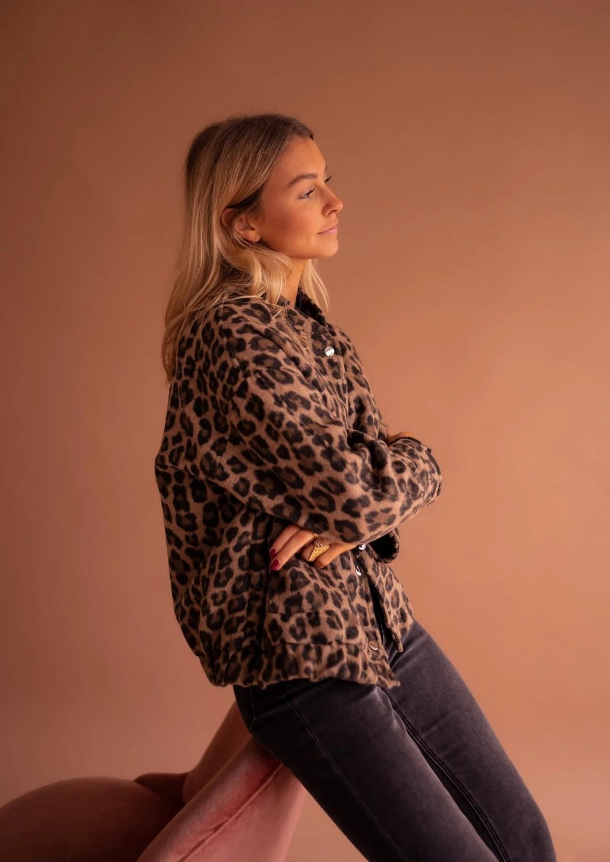 Leopard Print Jacket