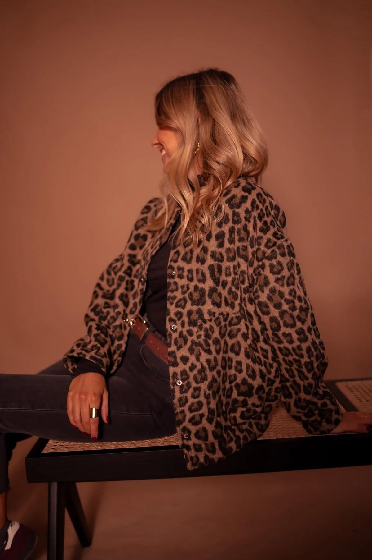 Leopard Print Jacket