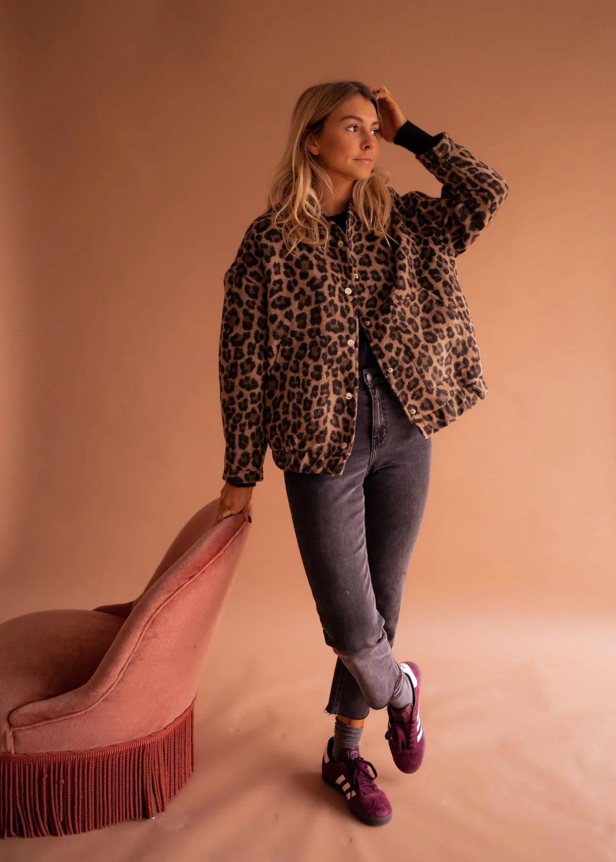 Leopard Print Jacket