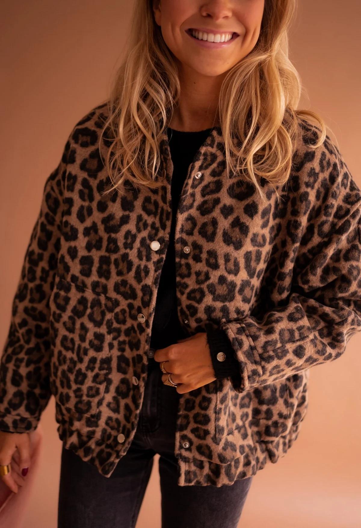 Leopard Print Jacket