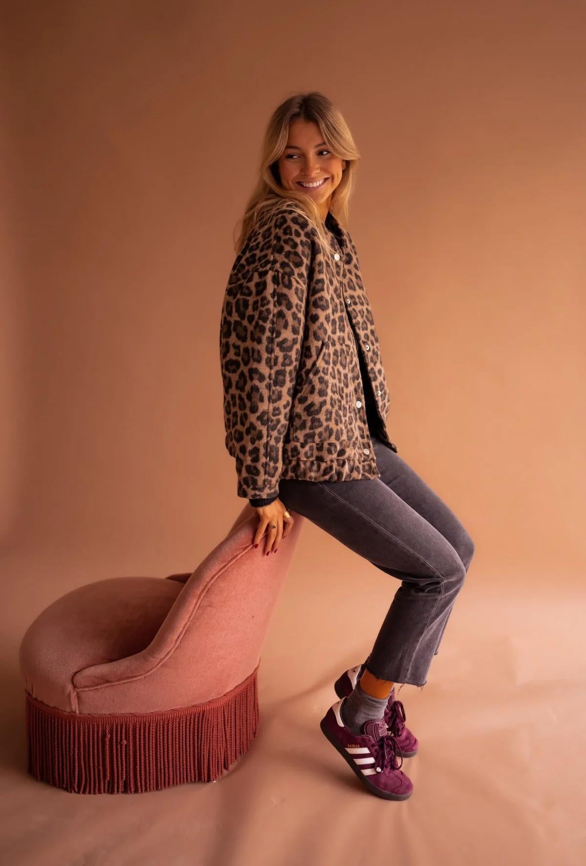 Leopard Print Jacket