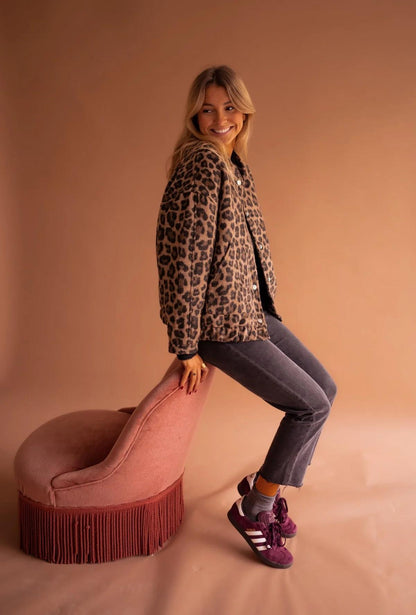 Leopard Print Jacket