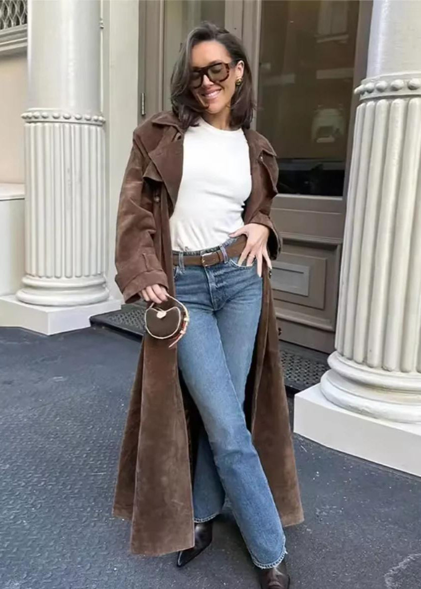 Luxe Suede Spring Jacket