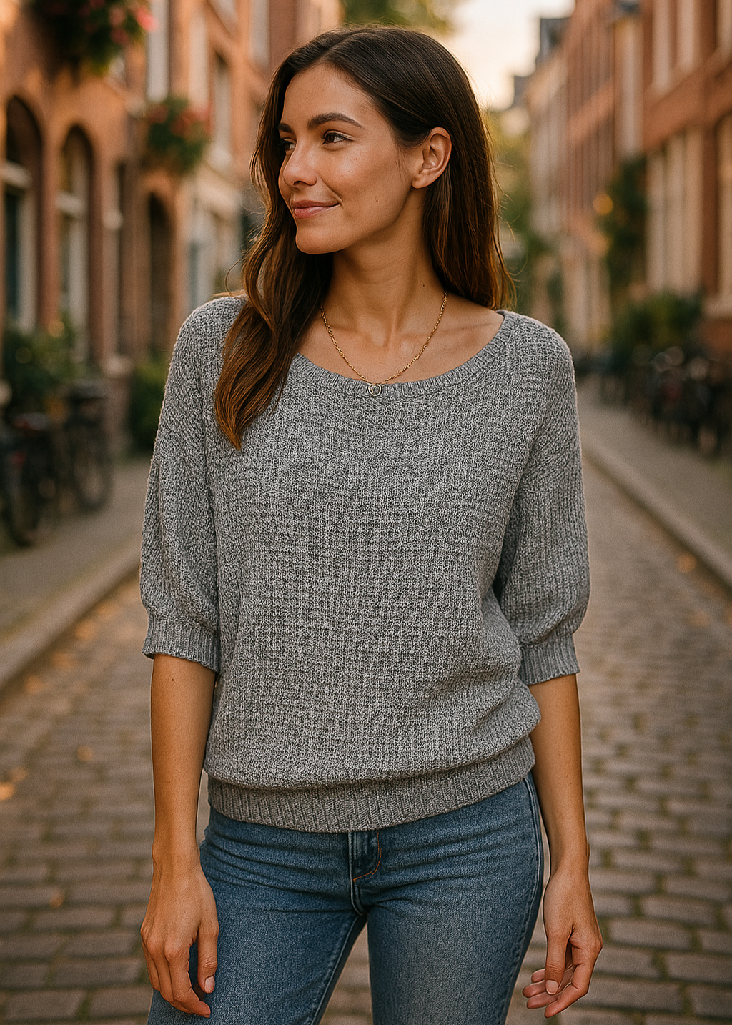 Light Spring Knit Sweater
