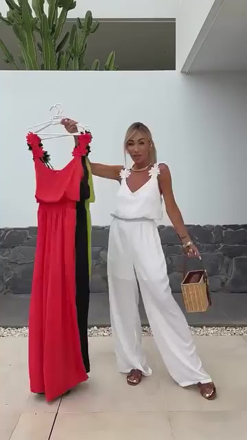 Wide-Leg Jumpsuit