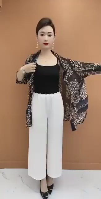 Luxe Colorful Cape
