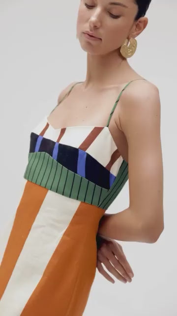 Colorful and Comfortable Summer Dress