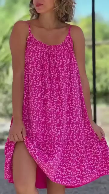Floral Print Cami Dress